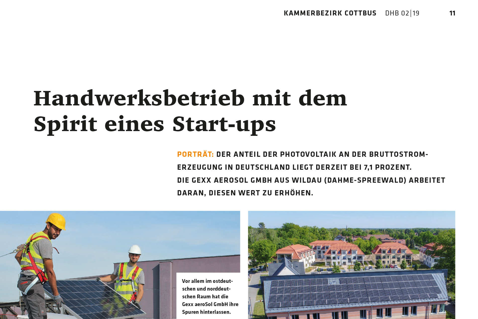 Handwerksbetrieb mit dem Spirit eines Startups