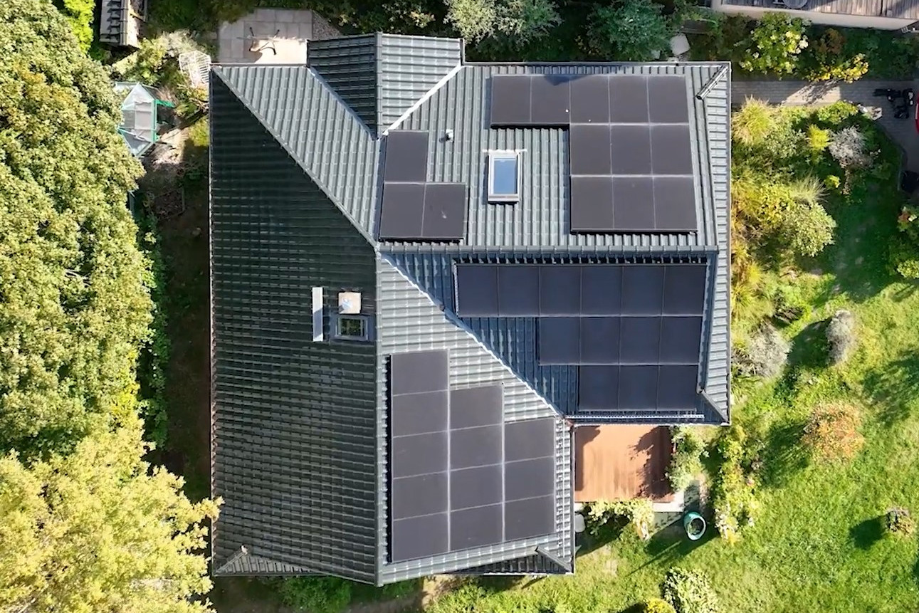 Einfamilienhaus mit PV-System inkl. Speicher und Wärmepumpe