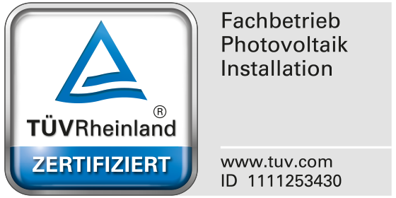 Fachbetrieb Photovoltaik-Installation